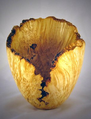 Box Elder Natural Edge Vase SOLD