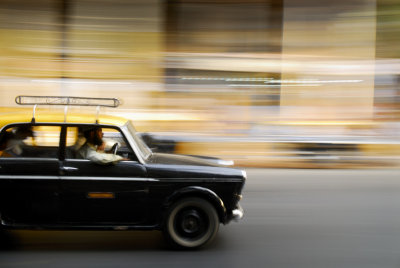 Taxi driver madness - Mumbai.