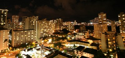 Waikiki by Night.JPG