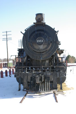 Steam Locomotive Number 1951