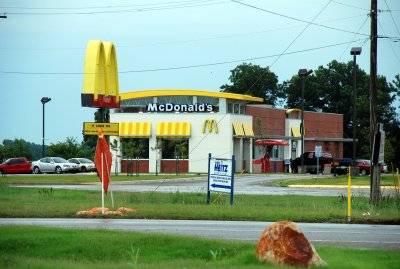 New McDonald's Resturant & Playground