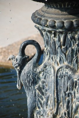 Detail on Fountain - Rose Garden - Wacker Park - Pauls Valley OK - DSC_0031.JPG
