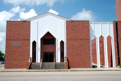 Sanctuary Entrance - First Baptist Church