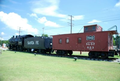 Steam Locomotive, Coal Car & Caboose