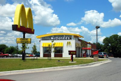 New McDonald's Restuarant & Playground