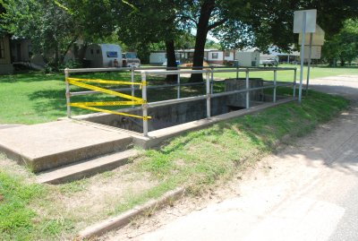 Lee School US 77 Highway Underpass