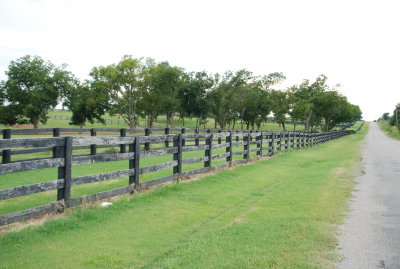Wooden Fence on Section-Line Road