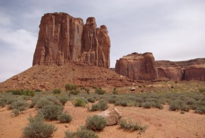 Classic butte, Monument Valley