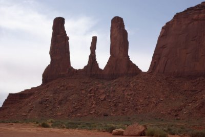 Spires, Monument Valley