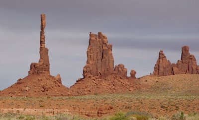 Spires, Monument Valley