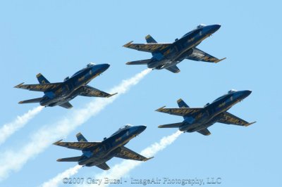 Blue Angels at Quonset Airshow June 2007 Rhode Island