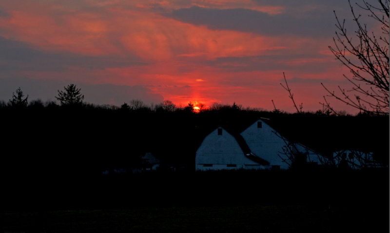 Last glimse of the sun *