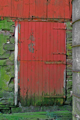 Old barn door   *