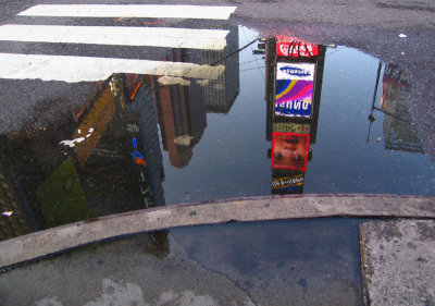 Times Square Puddle*