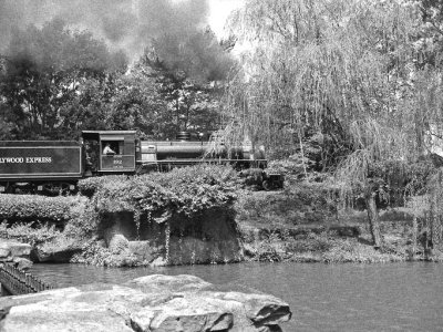 An old steam train *