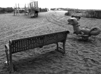 Beach Playground Bench