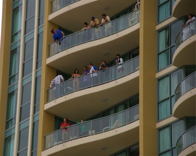 Balcony shots. Warning! Some nekkidness