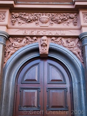 Beecham's front door