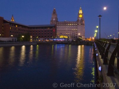 Liver building from Princess Dock