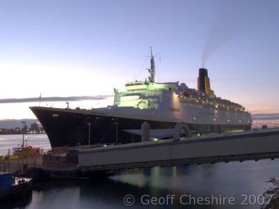 QE2 at Liverpool