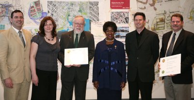 WHW Architects with The Honourable Mayann E. Francis