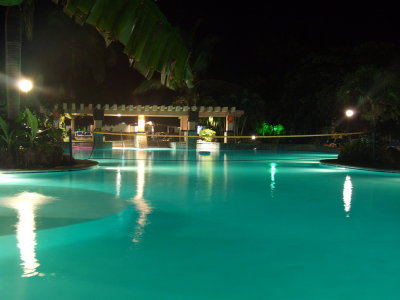 Pools by night