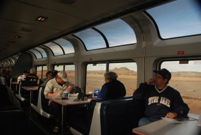 View of observation car