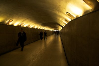 sous l'arc du triomphe