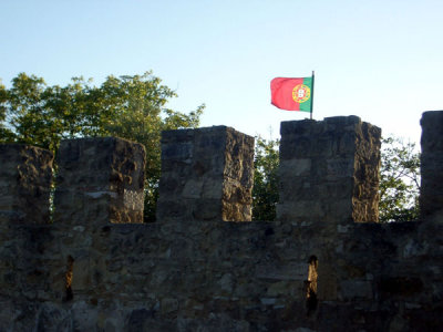 Castle parapet