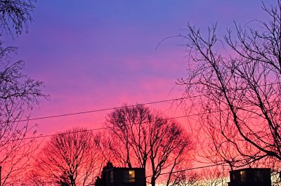 sky blue pink
