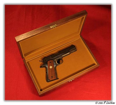 Presentation Box with Gun