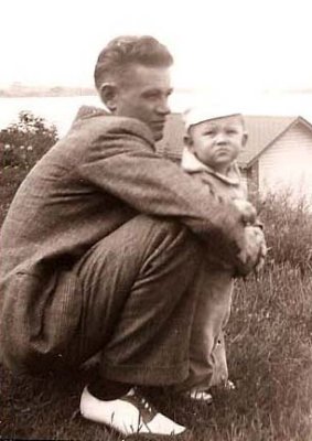 My Dad & Me - July 1947