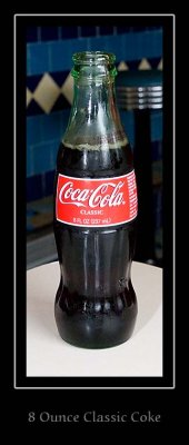8 Ounce Bottle of Classic Coke