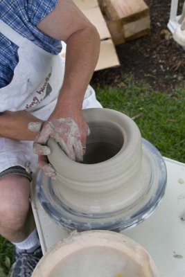 A Potter at Work