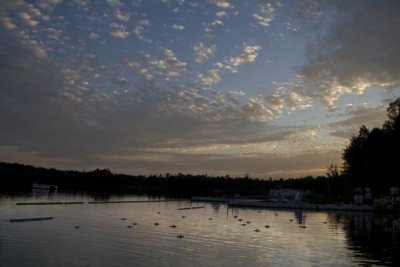 Sunset on the Lake