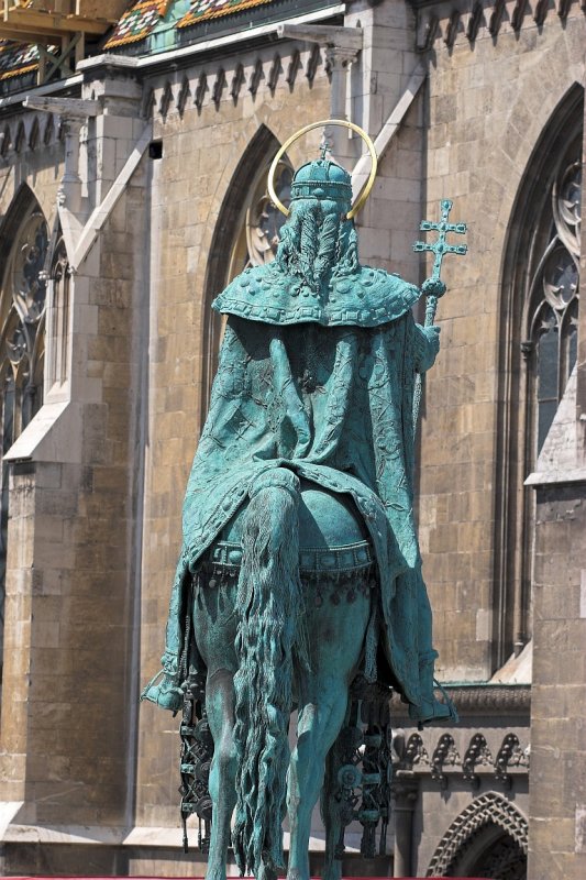 Saint Stephen next to Matthias Church