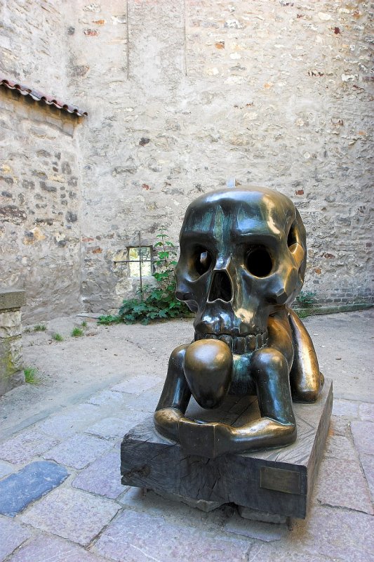 Parable with Skull