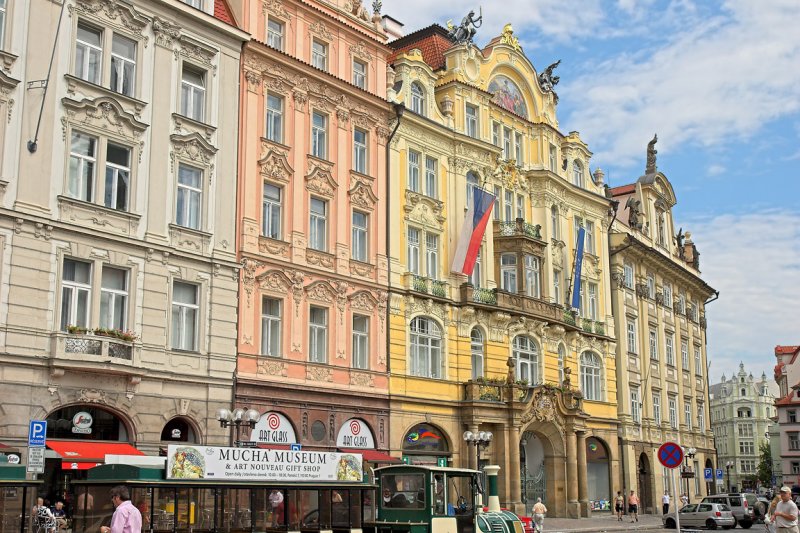 Art Nouveau in Old Town Square