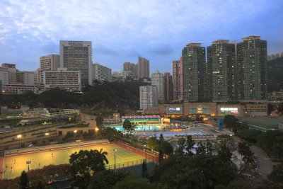 Lai Chi Kok Park after Sunset