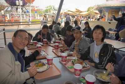 Chinese Food at Disneyland
