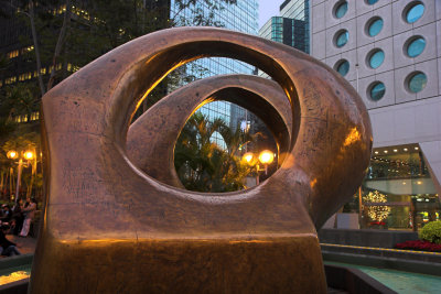 Double Oval<br>by Henry Moore