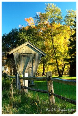 Corn Crib, Thompson Neely Farm