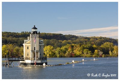 Golden Light at Rondout Lighthouse