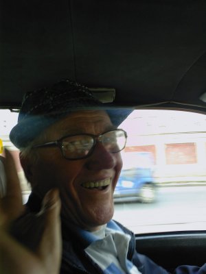 77yrs taxi driver in Bucharest