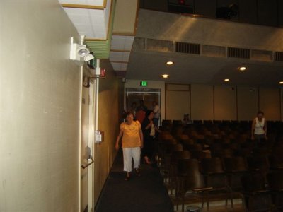 Original Auditorium with Wooden Seats