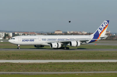 Airbus Industries   Airbus A340-500   F-WWTE