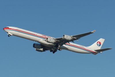 China Eastern Airbus A340-600 B-6052