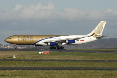 Gulf Air   Airbus  A340-300   A4O-LE