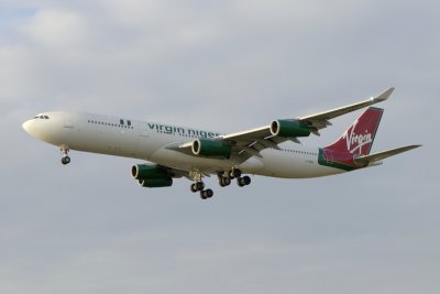 Virgin Nigeria   Airbus A340-300   G-VBUS