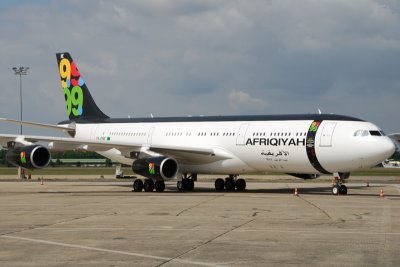 Afriqiyah  Airbus A340-200  5A-ONE